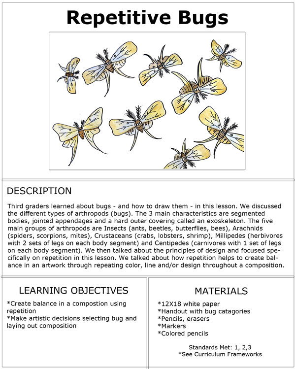 Third Grade - bugs