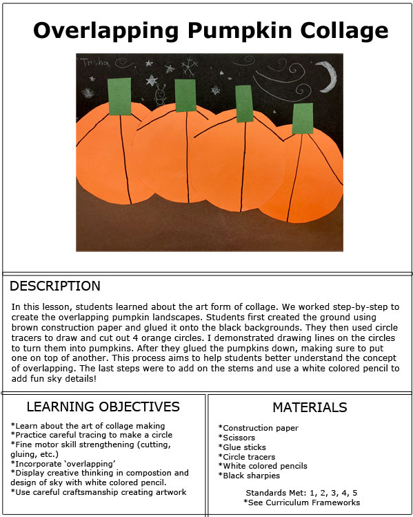 First Grade - pumpkin