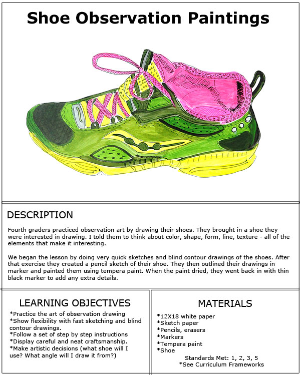 Fourth Grade - shoes