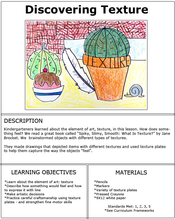 Kindergarten- texture
